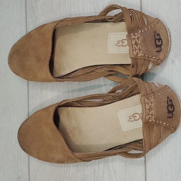 Ugg Australia Women Cicily Suede Comfort Slip On Loafer shoes sz 5 - Picture 10 of 11